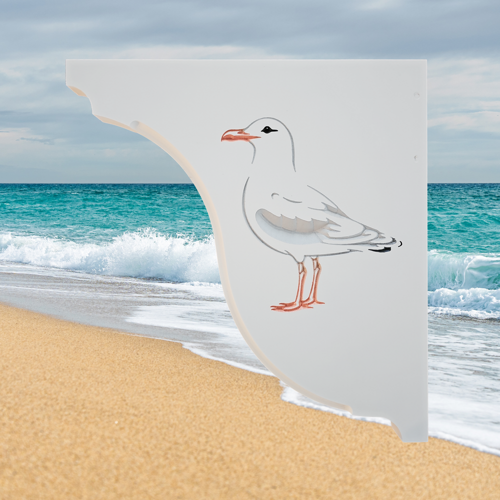 Seagull Handcrafted Mailbox Post Bracket