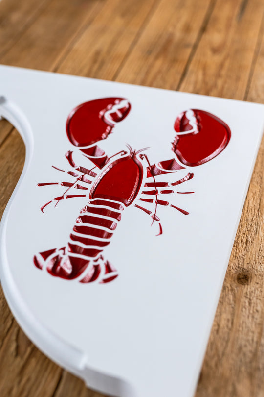 Lobster Handcrafted Mailbox Post Bracket